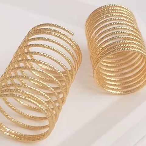 Jewelry Making With Copper Wire - Anello in filo di rame placcato