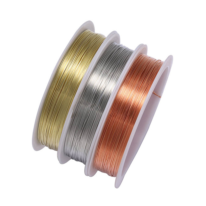 Jewelry Making With Copper Wire - 0.2/0.3/0.4/0.5/0.6/0.8/1mm Robusto Filo di Rame Filo