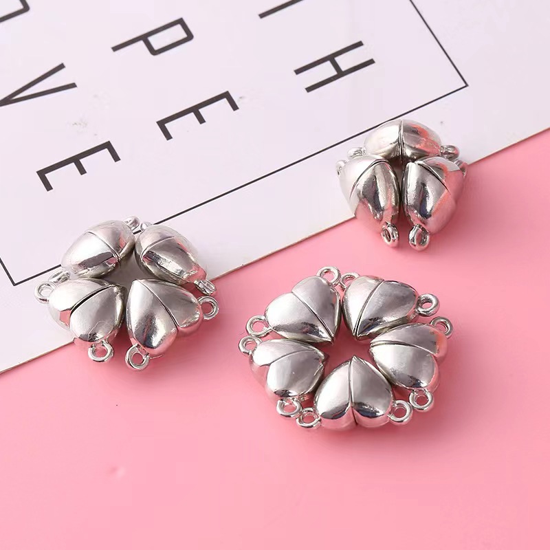Jewelry Making For Couples - 5 paia di fermagli magnetici collegati