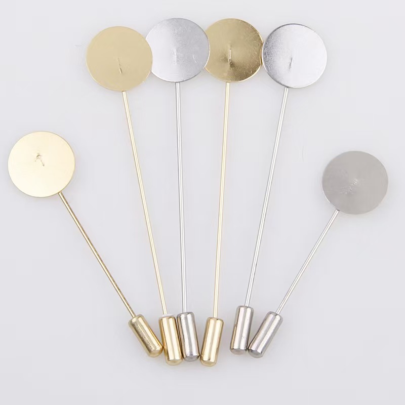Beading Needle Fine - 5/10/20 Pz Oro Argento Colore Simulato