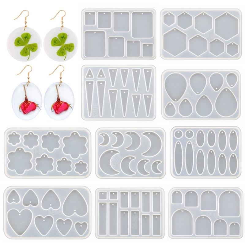 Jewelry Making Techniques - Stampo per orecchini in silicone Stampo