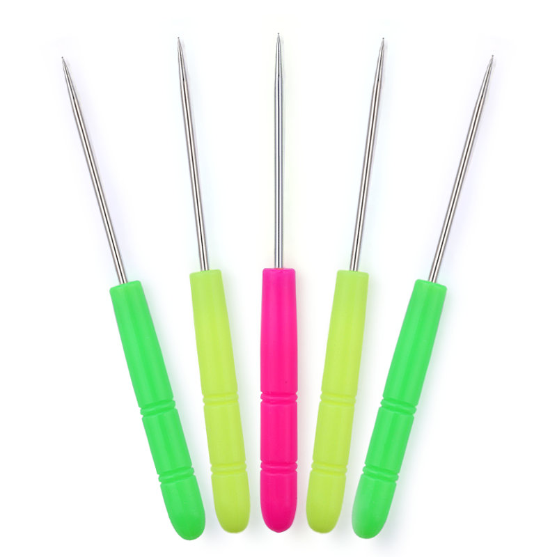 Beading Needle Fine - Utensili con Manico in Acciaio Inox