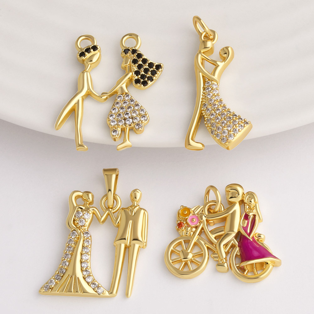 Jewelry Making For Couples - OCESRIO Ciondolo per coppia di innamorati