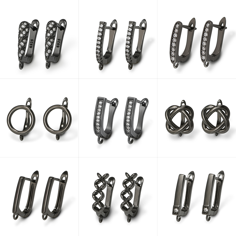 Jewelry Making Supplies - YANASI 1 Paio di Ganci per