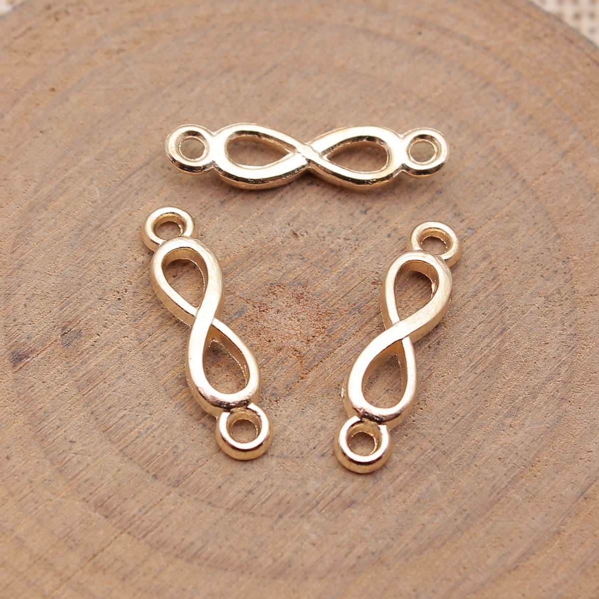 Jewelry Making For Couples - Connettore a forma di simbolo dell'infinito,