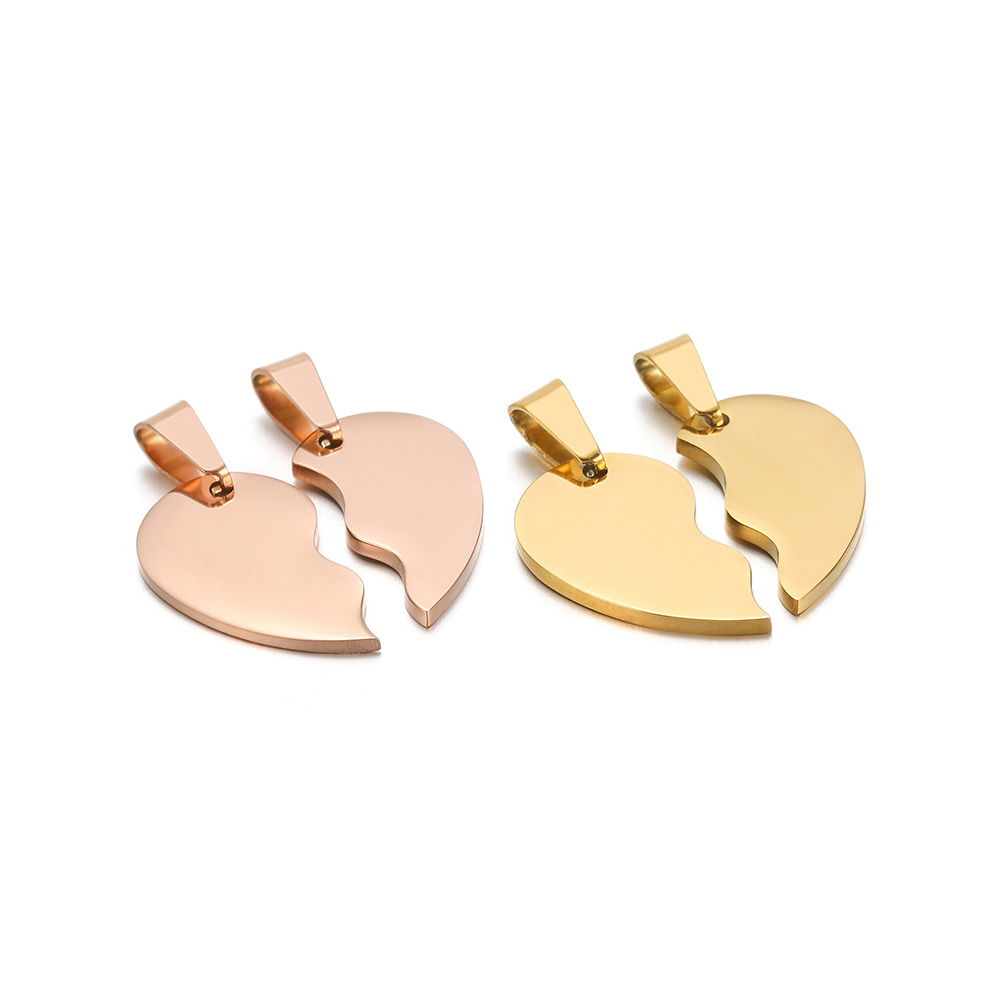 Jewelry Making For Couples - 2 pezzi/set in acciaio inossidabile color