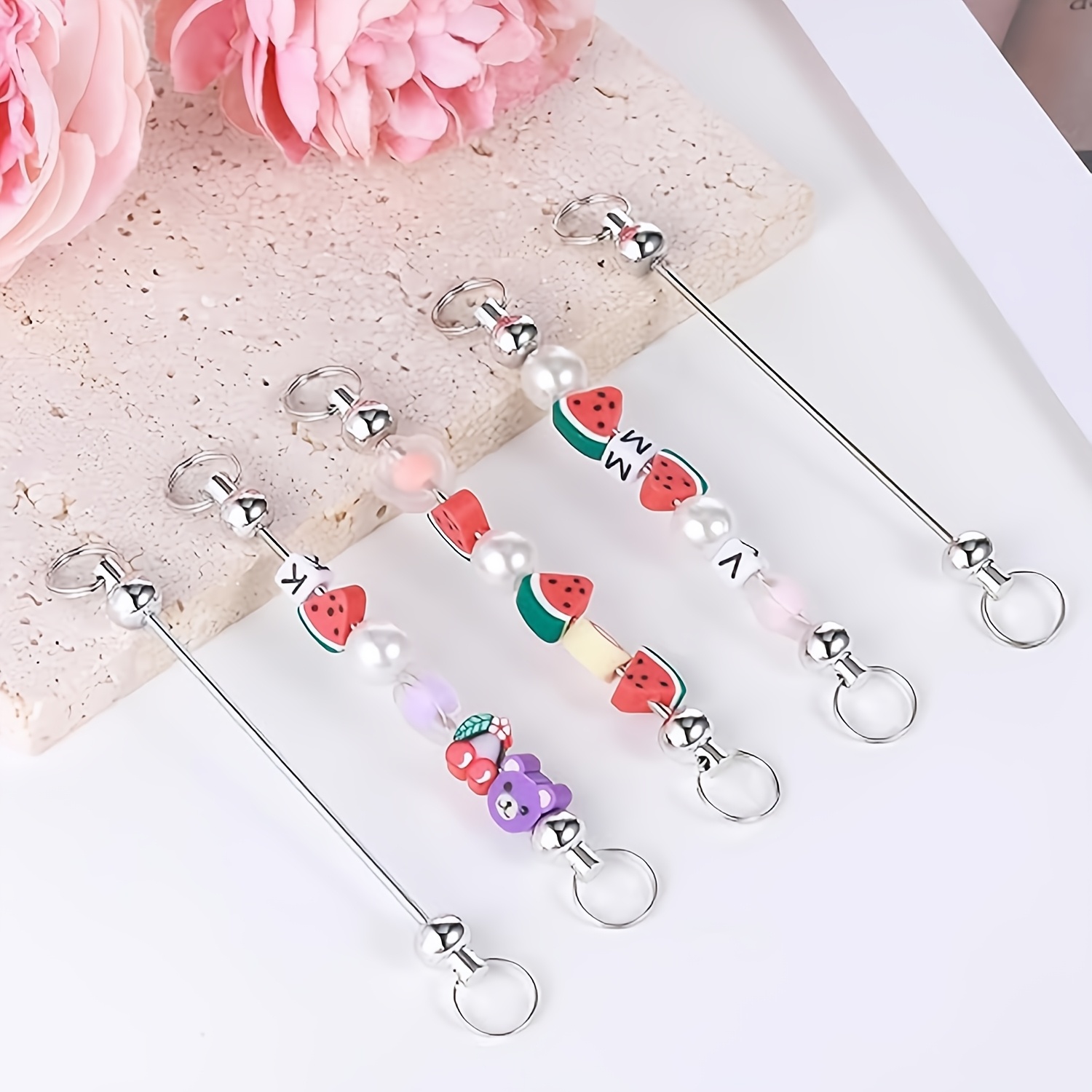 Jewelry Making Using Beads - Set Perfetto di 25 Portachiavi Staccabili