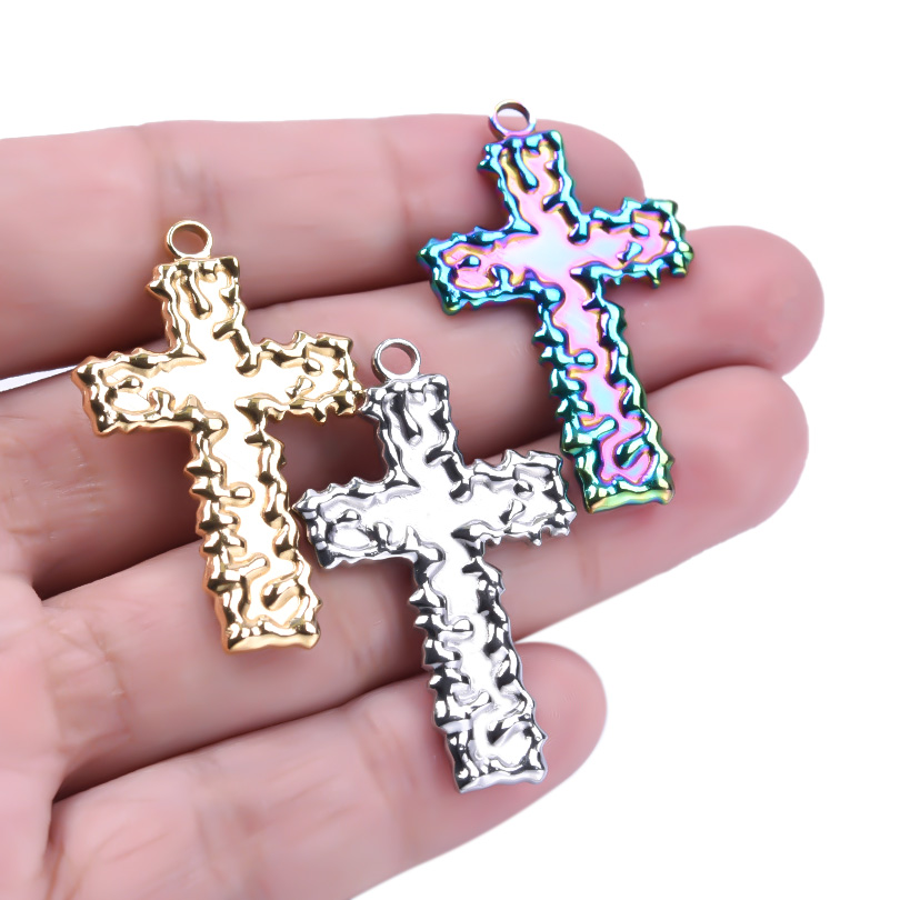 7 pz/lotto croce ciondolo moda - Jewelry Making For Seniors recensione e prezzo