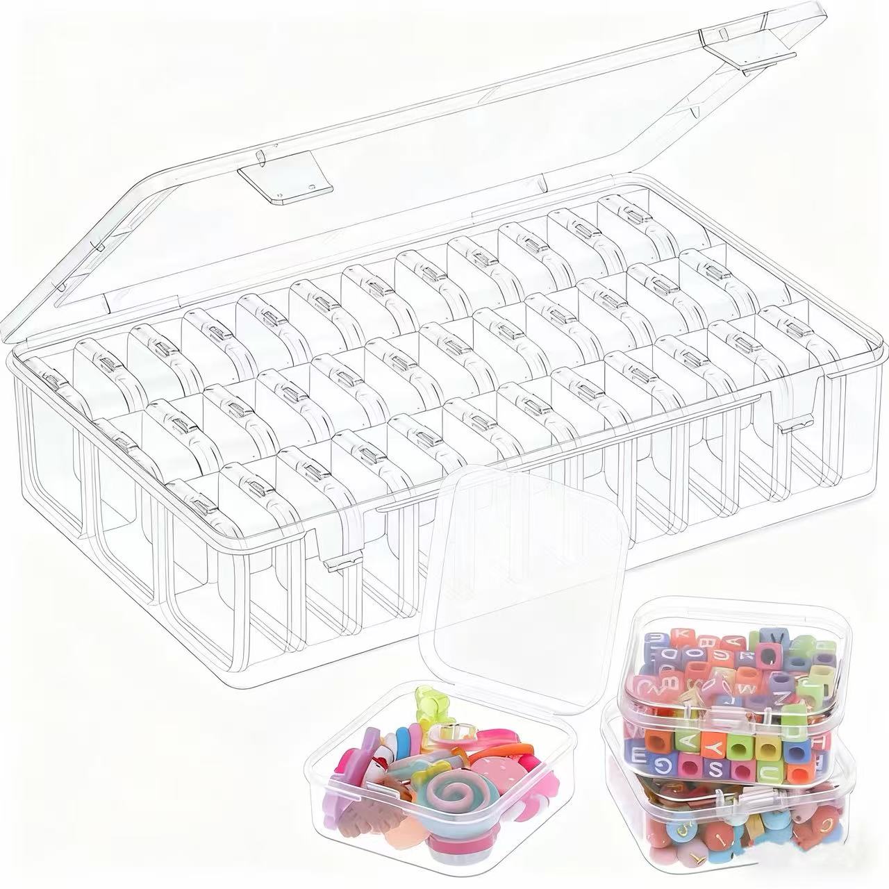 Scatola di Stoccaggio in Plast - Jewelry Making Using Beads recensione e prezzo