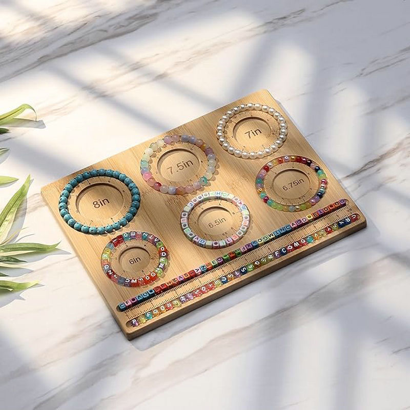 Tavola per perline in bambù Mi - Jewelry Making Using Beads recensione e prezzo