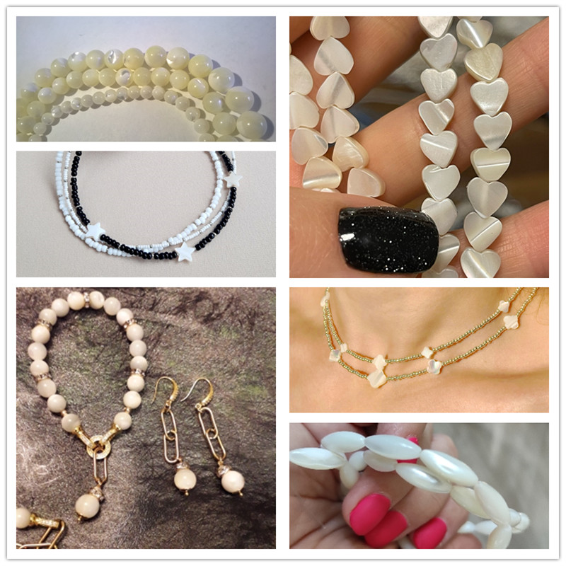 Perle di conchiglia di madrepe - Jewelry Making Using Beads recensione e prezzo