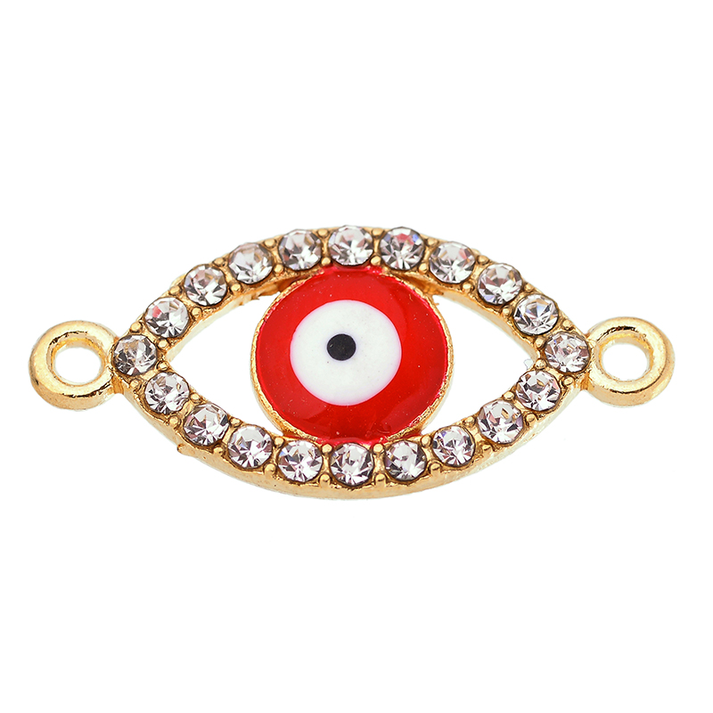 10 pz 22*10MM Lucky Demon Eyes - Jewelry Making For Couples recensione e prezzo