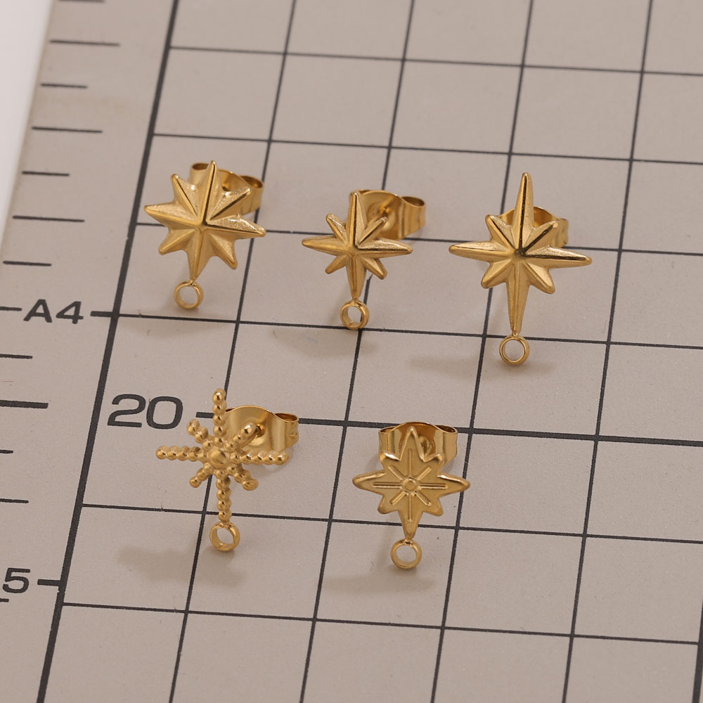 6 pz. Orecchini a Stella in Ac - Jewelry Making Techniques recensione e prezzo