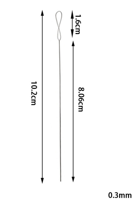 6 pz/lotto Ago a occhiello gra - Beading Needle Fine recensione e prezzo