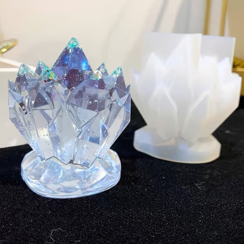 1pcCristallo Cluster Decorativ - Resin Mold Jewelry recensione e prezzo