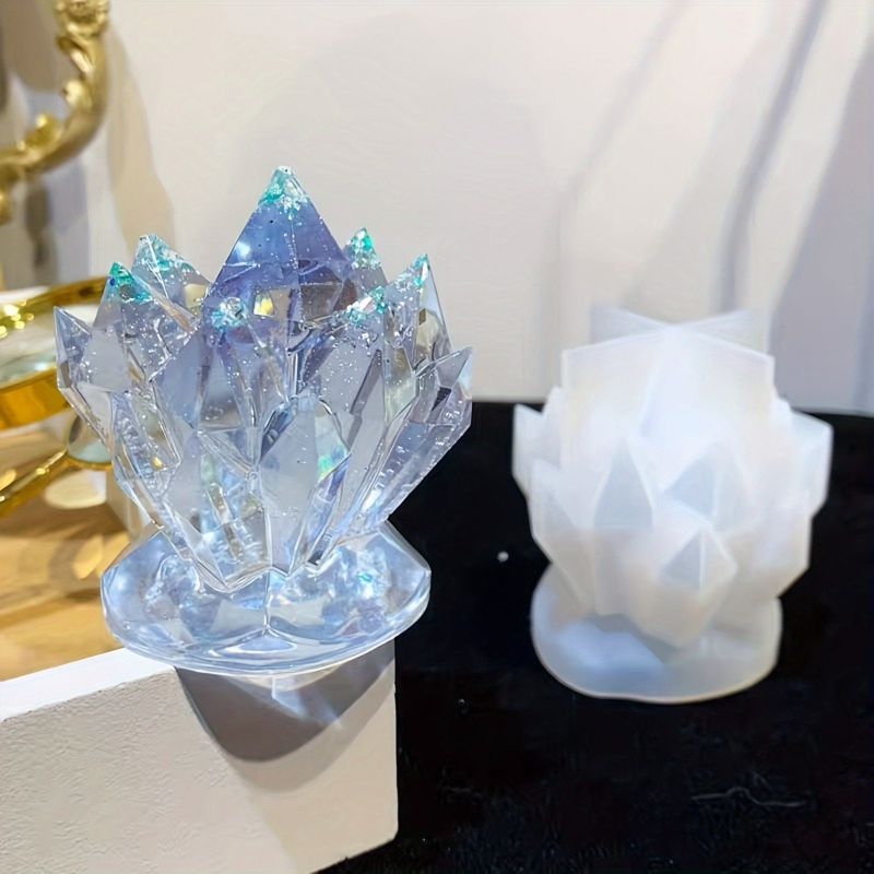 1pcCristallo Cluster Decorativ - Resin Mold Jewelry recensione e prezzo