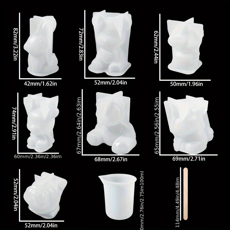 Set di 19 stampi in resina, ad - Resin Mold Jewelry recensione e prezzo