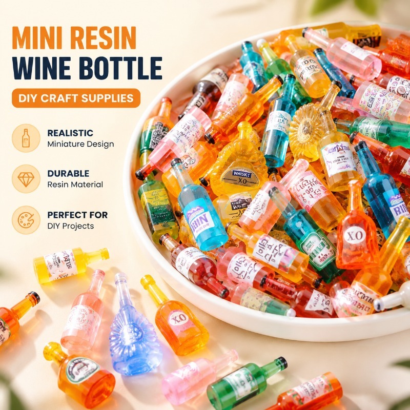 Mini Bottiglia di Vino Simulat - Jewelry Making recensione e prezzo