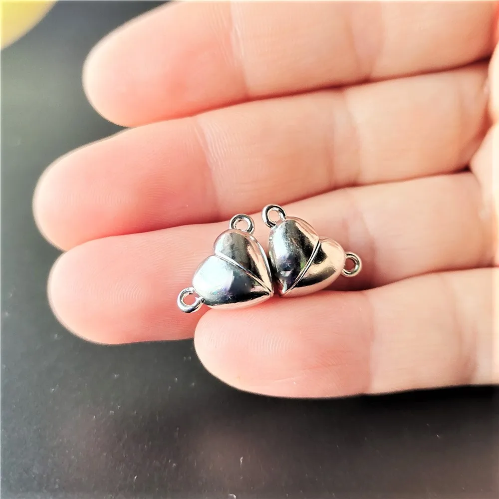 5 paia Love Heart chiusure mag - Jewelry Making For Couples recensione e prezzo