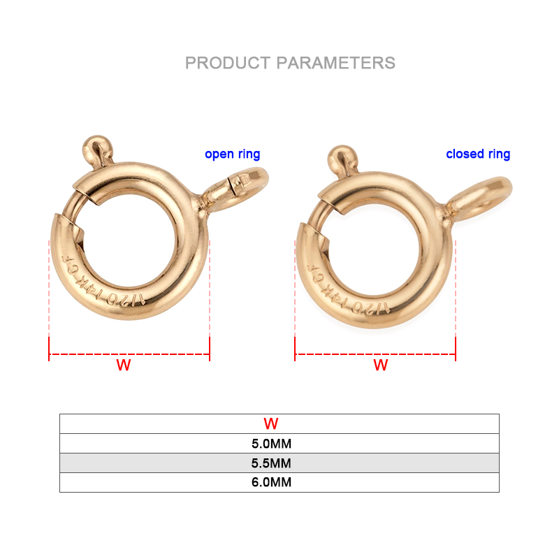 Chiusure a Molla in Oro 14K, G - Jewelry Making Supplies recensione e prezzo